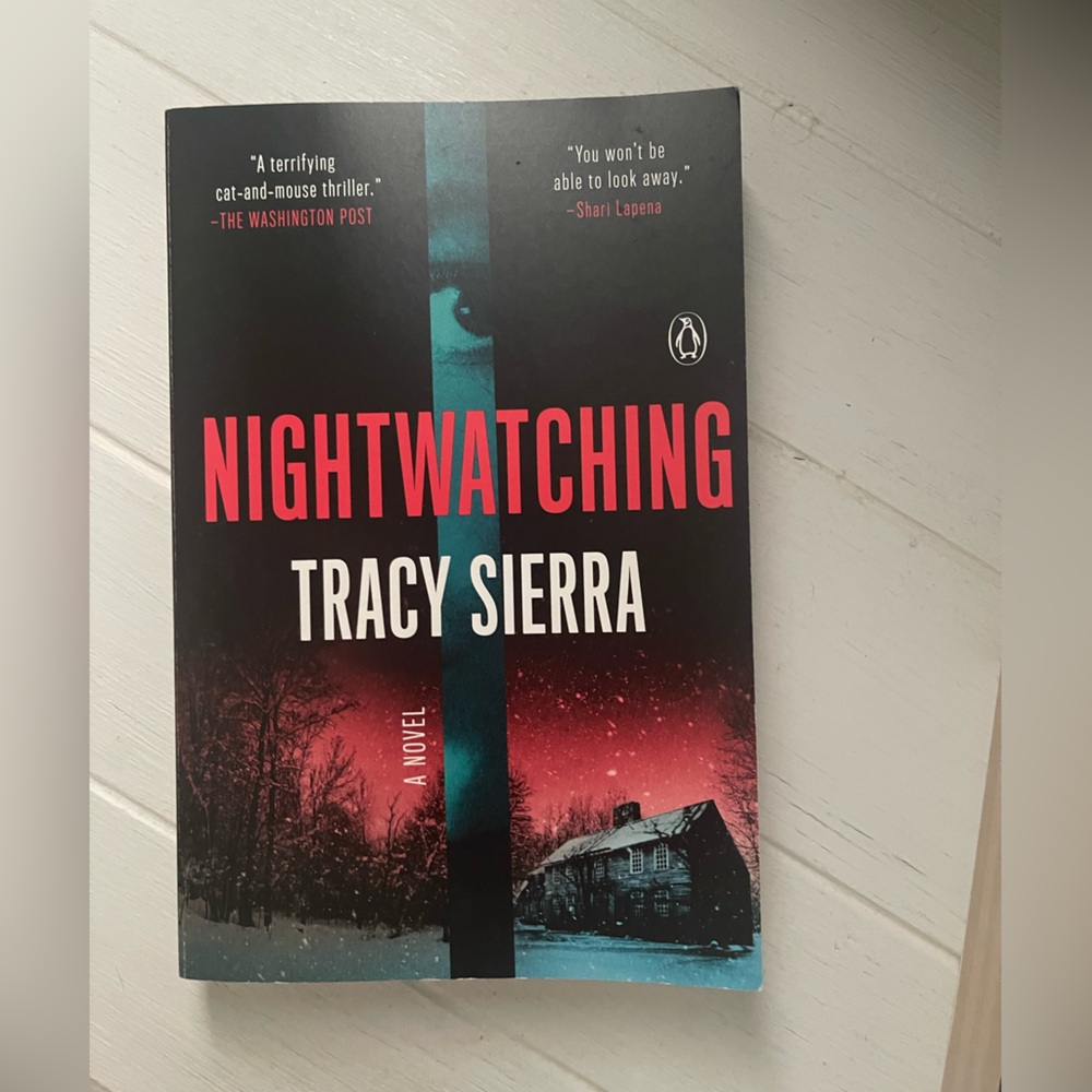 Nightwatching by Tracy Sierra - Striking Black and Red Design